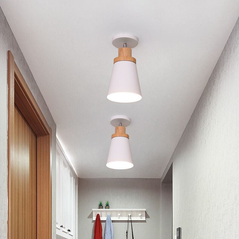 Modern Style Geometric Wall Light Sconces Metal 1 Light Wall Lighting Ideas