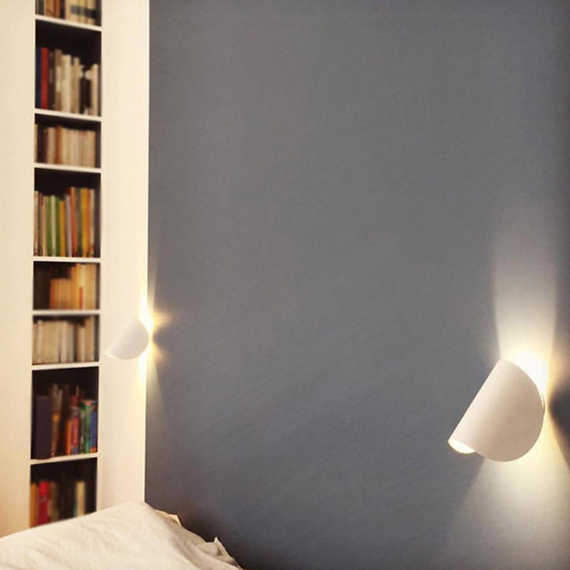 Unique Metal Wall Sconce Modern Nordic Macarons 1 Light Wall Mount Light