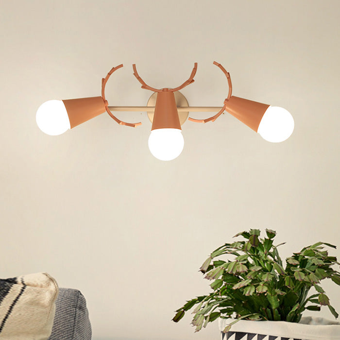 Modern Style Unique Shape Wall Sconce Metal Sconce Lighting for Bedroom