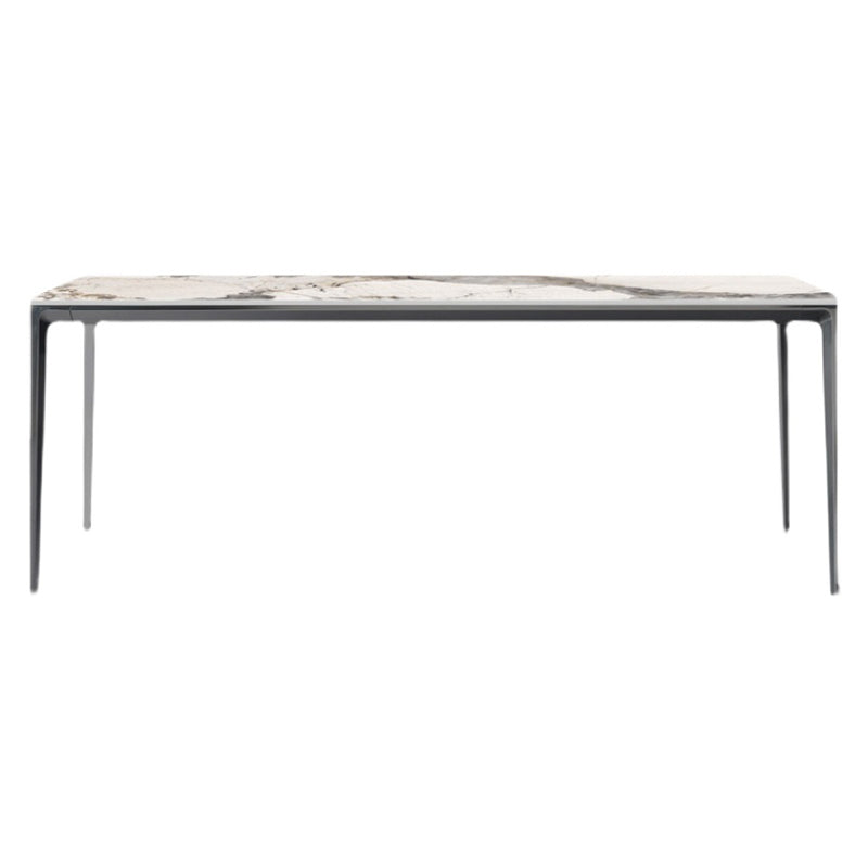 Sintered Stone Top Dining Table for Restaurant Modern Kitchen Table with 4 Legs