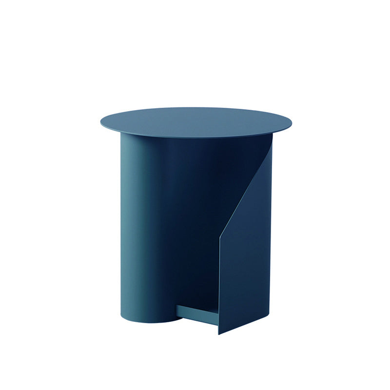 Abstract Base Design Cocktail Table Round Iron Art Coffee Table