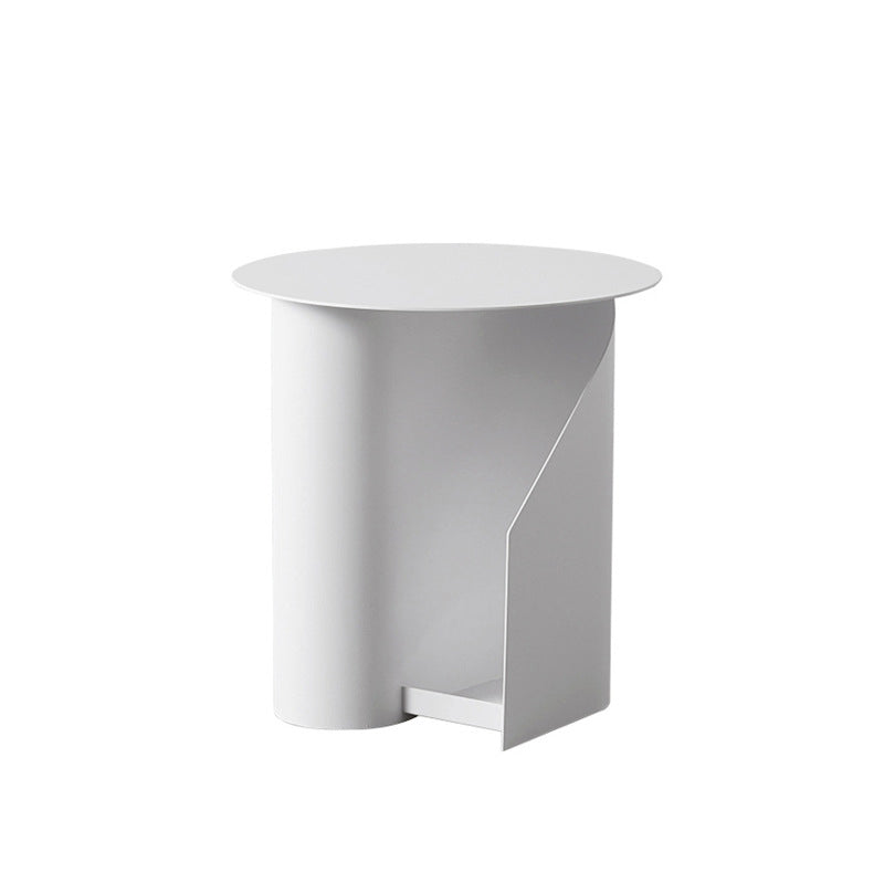 Abstract Base Design Cocktail Table Round Iron Art Coffee Table