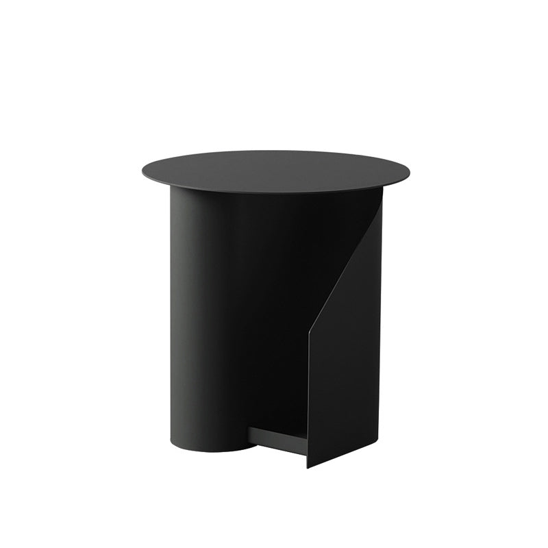 Abstract Base Design Cocktail Table Round Iron Art Coffee Table