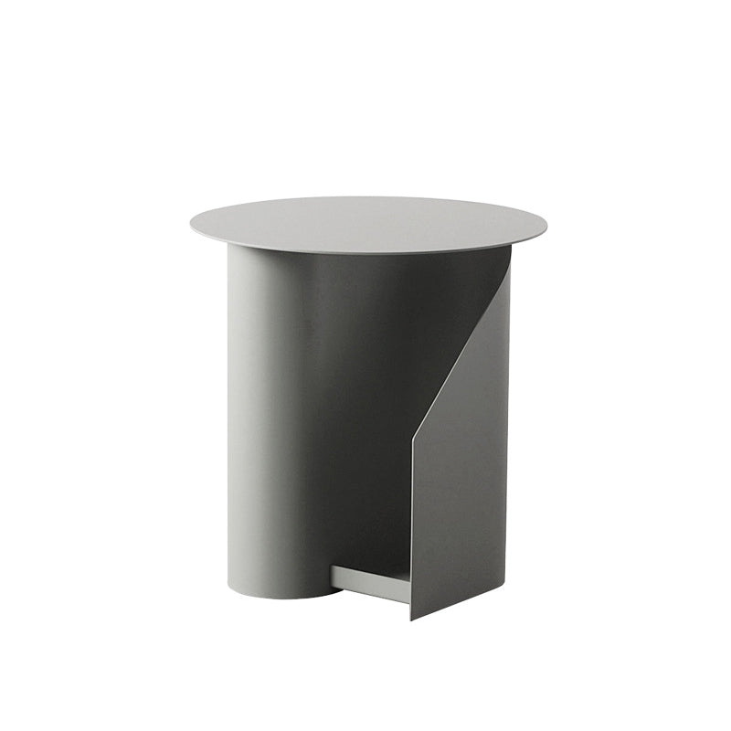 Abstract Base Design Cocktail Table Round Iron Art Coffee Table