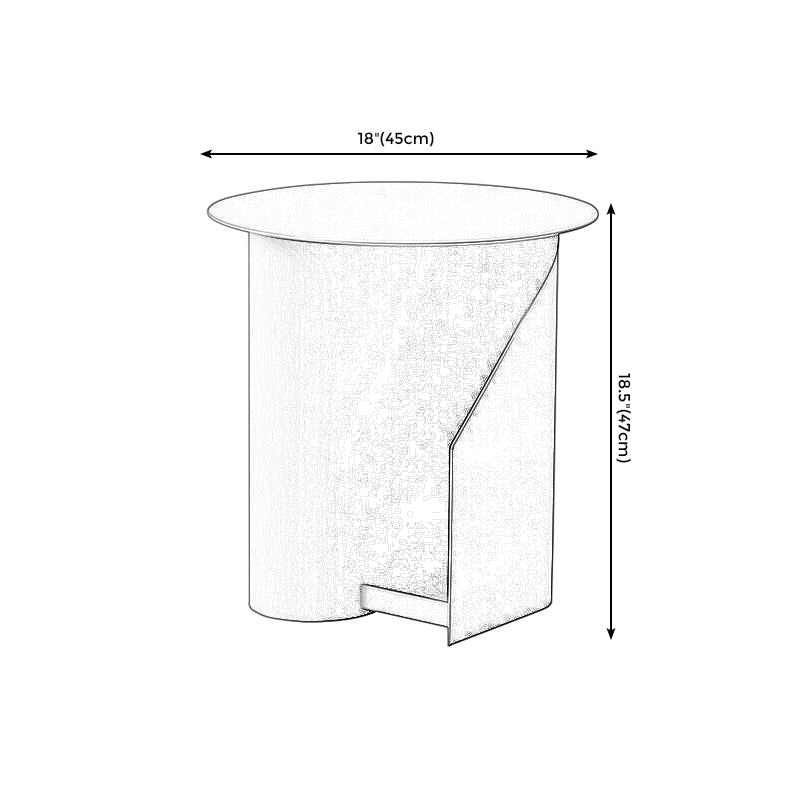 Abstract Base Design Cocktail Table Round Iron Art Coffee Table