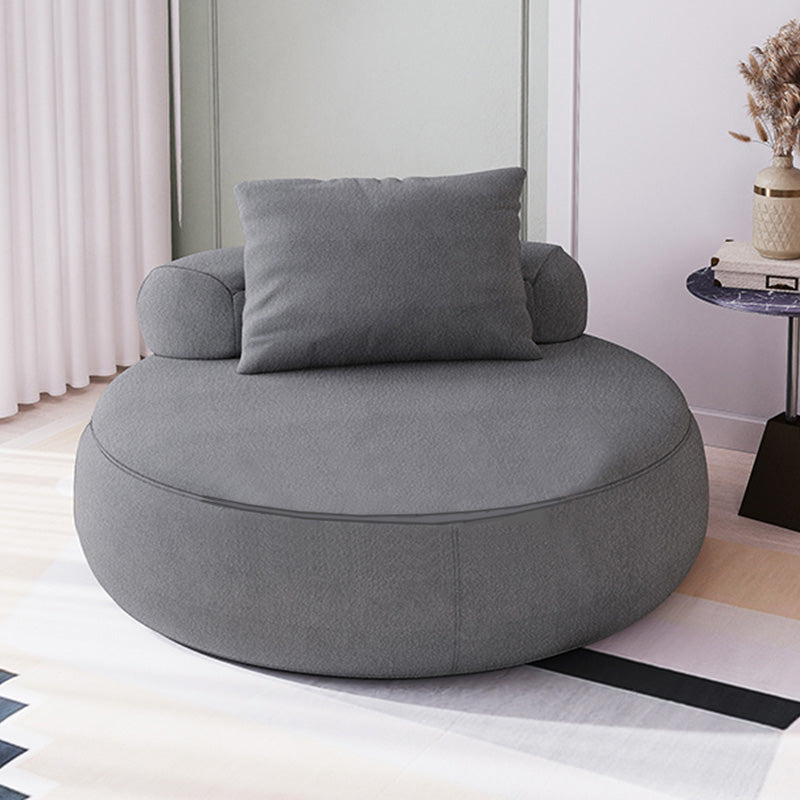 Faux Leather Parsons Chair Armless Accent Chair with Solid Wood Frame