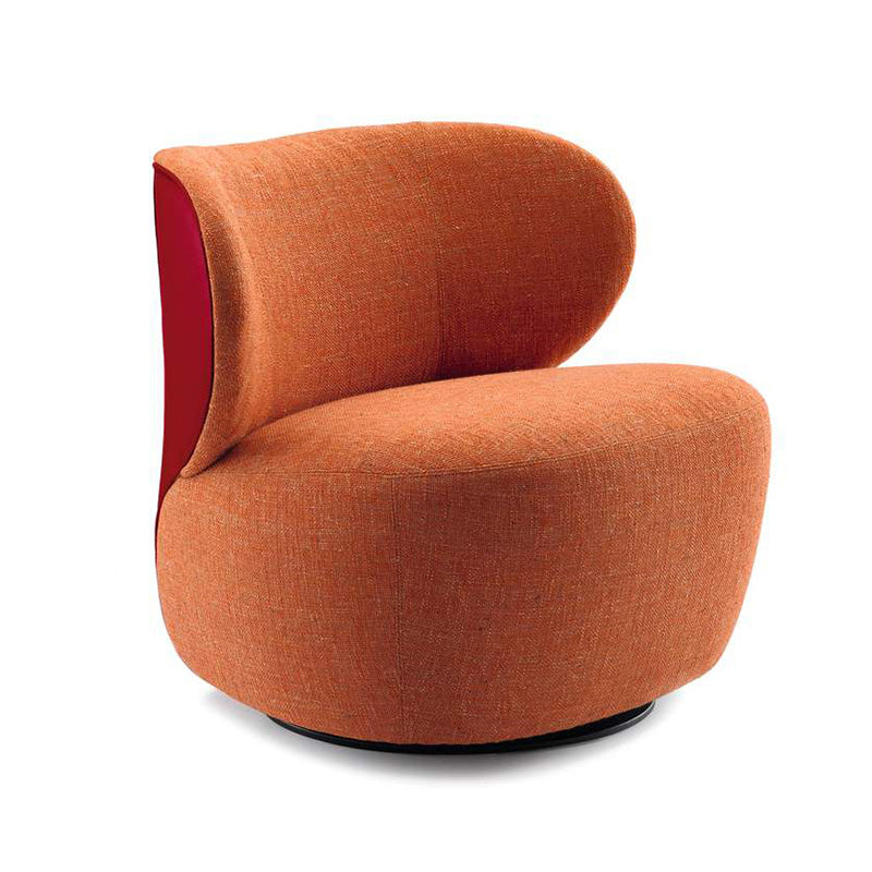 Bedroom Cotton Armless with Fabric Seat Fixed Back Accent Room Chair