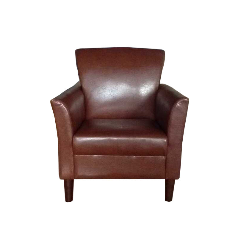Bedroom Arms Included Basic Four Leg Track Arms Fixed Back Arm Chair