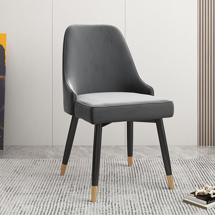 Contemporary Parsons Dining Chair Upholstered Side Chair for Dining Room