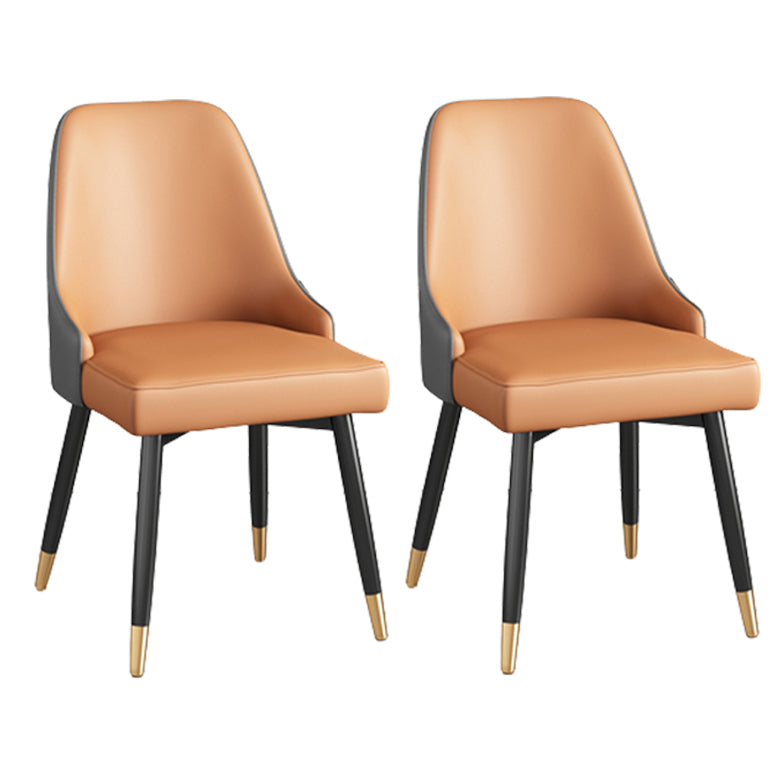 Contemporary Parsons Dining Chair Upholstered Side Chair for Dining Room