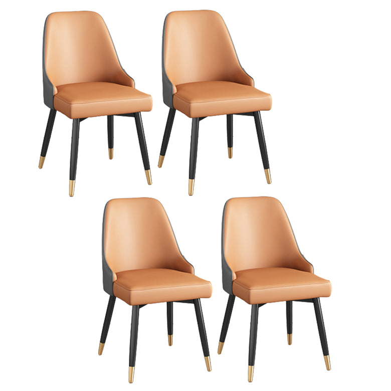 Contemporary Parsons Dining Chair Upholstered Side Chair for Dining Room