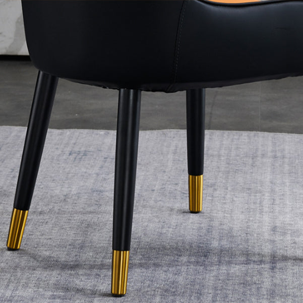 Solid Wood Modern Home Dining Chair Matte Finish Parsons Side Chair