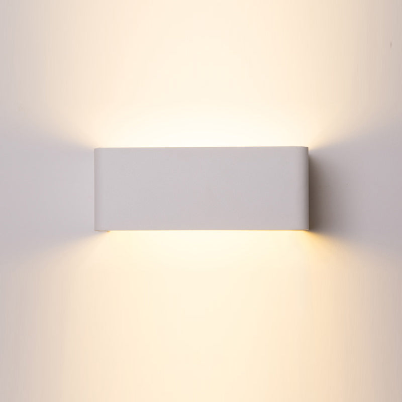 Metal Square Shape Wall Light Modern Style Multi Lights Wall Mounted Light Fixture