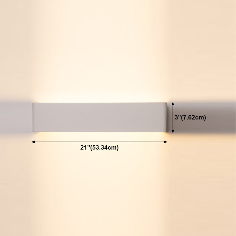 Metal Square Shape Wall Light Modern Style Multi Lights Wall Mounted Light Fixture