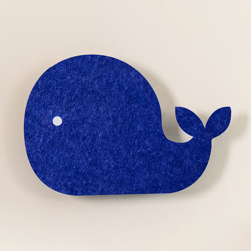 Cartoon Animal LED Sconce Lamp Polyester Children's Bedroom Wall Light Fixture