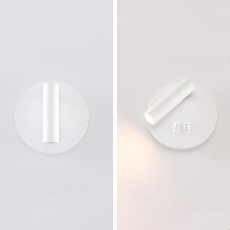 Nordic Style Metal Wall Light Geometry Reading Rotatable LED Wall Lamp for Bedroom