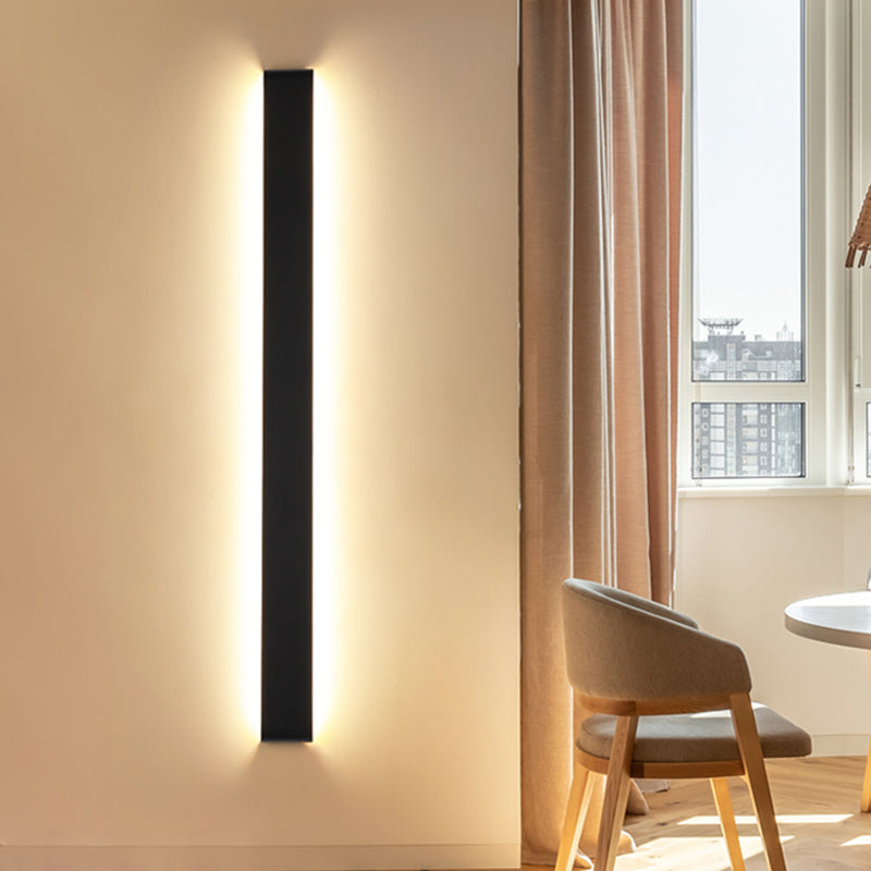 Strip Shape Wall Mount Light Modern LED Wall Sconce Light with Acrylic Shade for Aisle