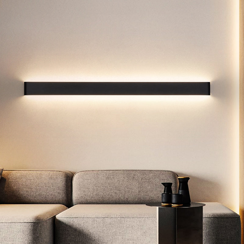 Strip Shape Wall Mount Light Modern LED Wall Sconce Light with Acrylic Shade for Aisle