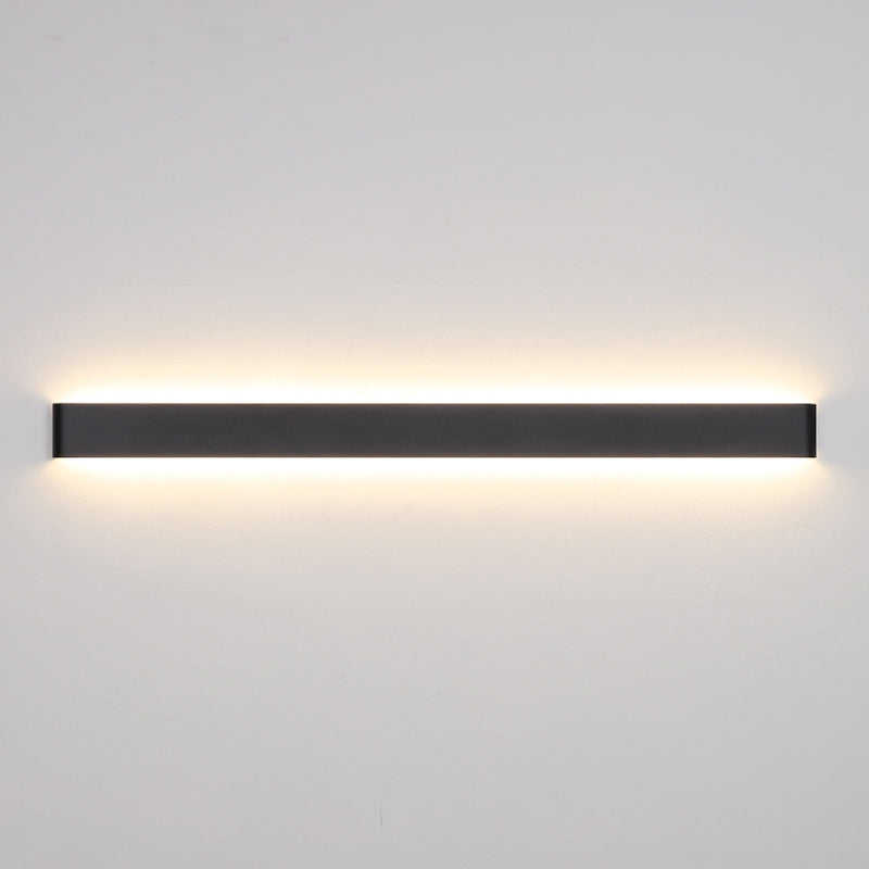 Strip Shape Wall Mount Light Modern LED Wall Sconce Light with Acrylic Shade for Aisle