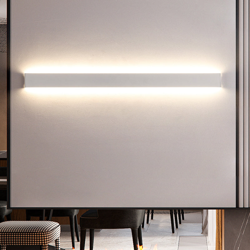 Strip Shape Wall Mount Light Modern LED Wall Sconce Light with Acrylic Shade for Aisle