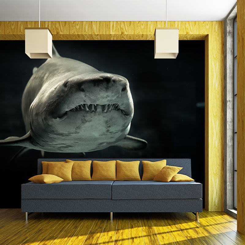 Photography Stain Resistant Wallpaper Undersea Living Room Wall Mural