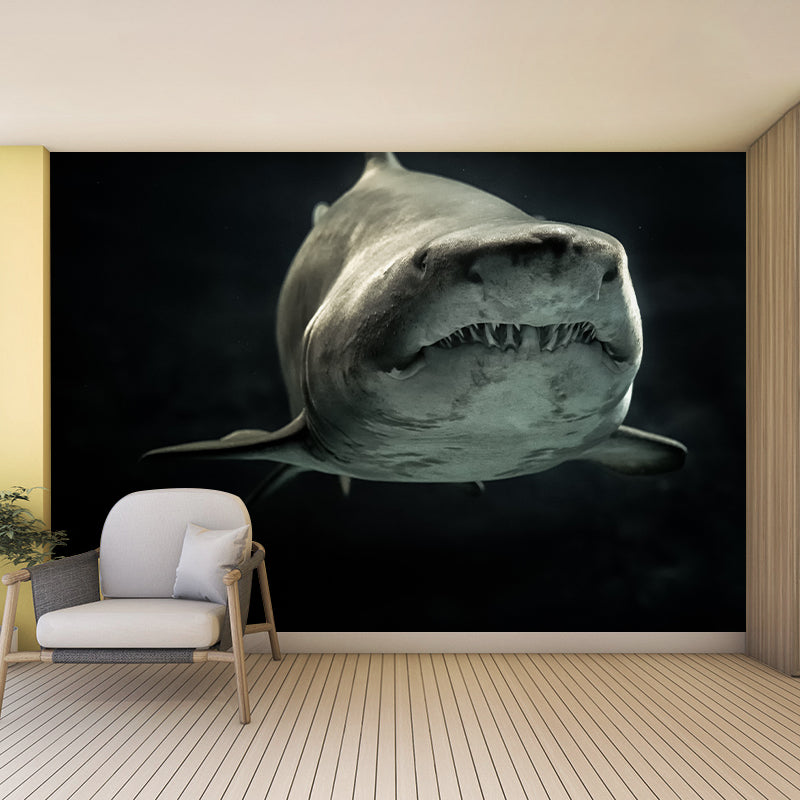 Photography Stain Resistant Wallpaper Undersea Living Room Wall Mural