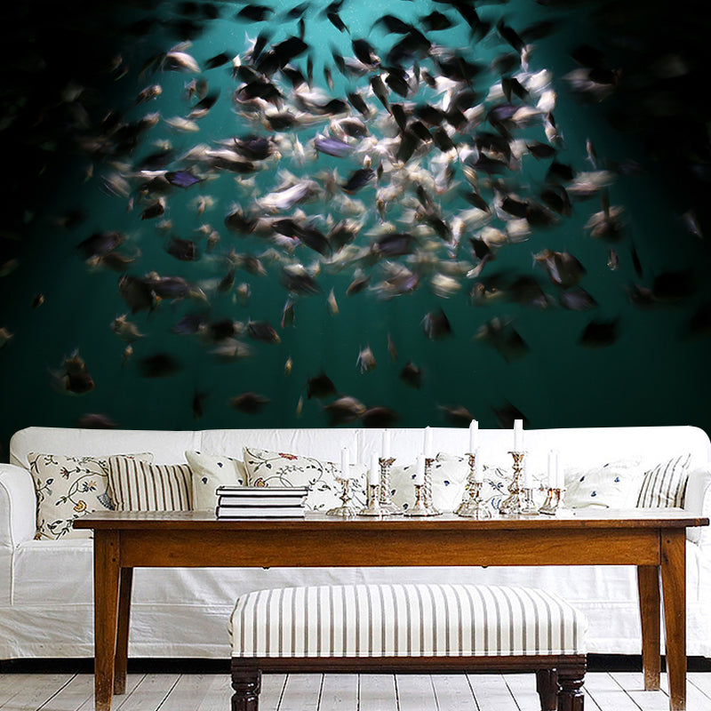 Decorative Modern Photography Wallpaper Undersea Living Room Wall Mural