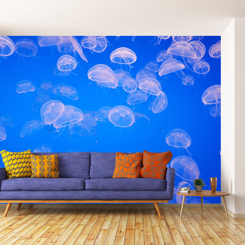 Stain Resistant Photography Wallpaper Underwater Home Decor Wall Mural