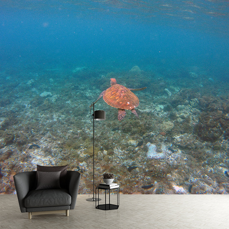 Decorative Photography Modern Wallpaper Underwater Living Room Wall Mural