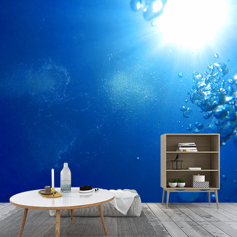 Photography Stain Resistant Wallpaper Undersea Home Decor Wall Mural