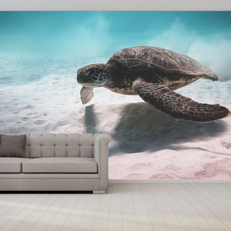 Decorative Photography Wallpaper Underwater Living Room Wall Mural