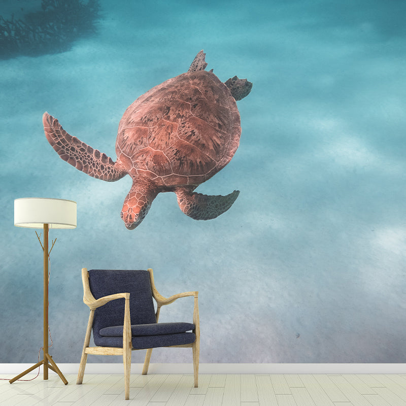 Environment Friendly Wallpaper Underwater Living Room Wallpaper