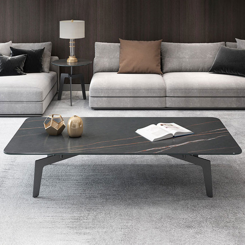 4 Legs Base Design Black Gold Slate & Marble Top Round/rectangular/square Coffee Table