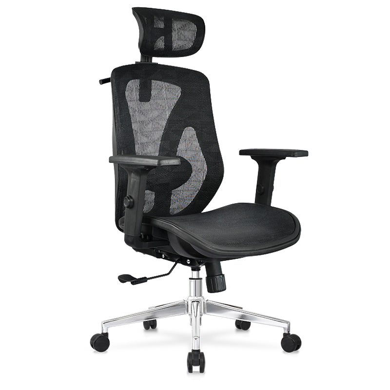 Executive Swivel Office Chair Modern High Back Working Chair with Wheels