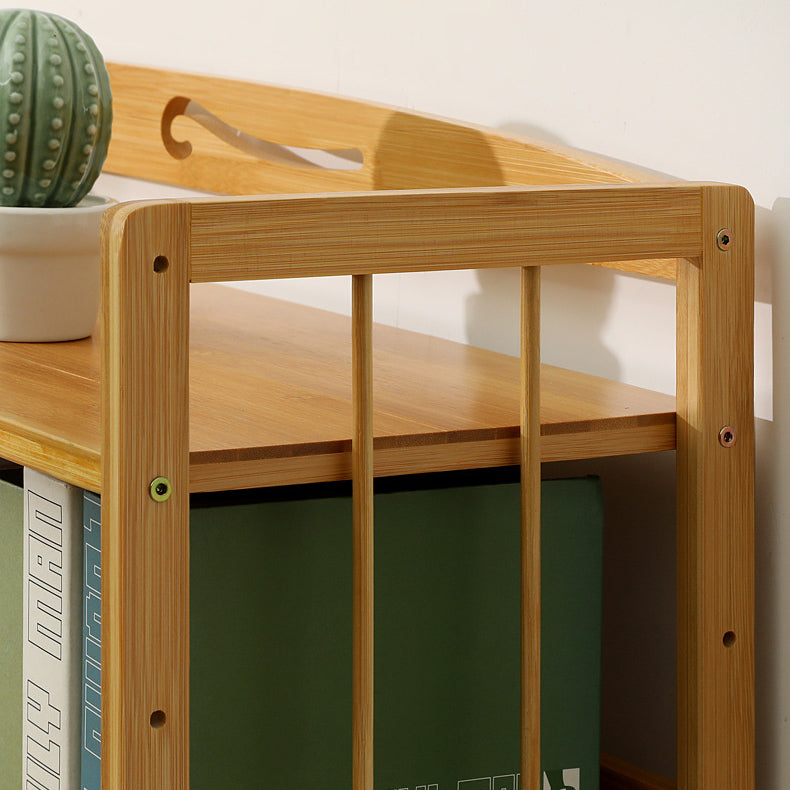 Rectangle Wooden Bookshelf Modern Style Home Office Bookcase