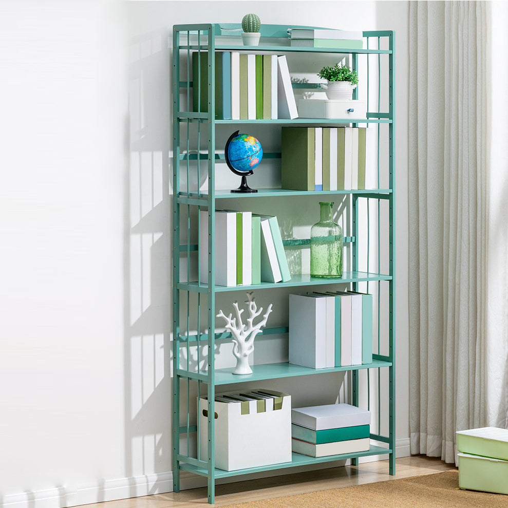 Rectangle Wooden Bookshelf Modern Style Home Office Bookcase