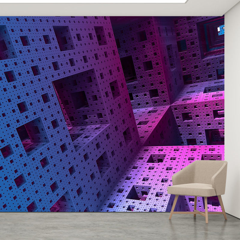 Geometric Photography Stain Resistant Wall Mural Living Room Wallpaper