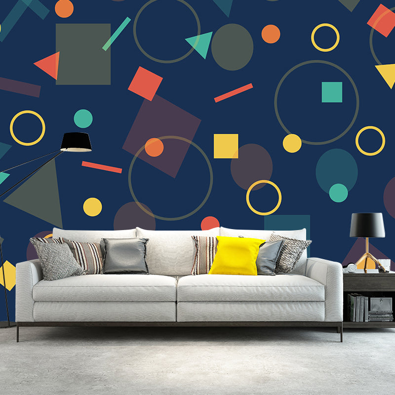 Chromatic Geometry Photography Wall Mural Living Room Wallpaper