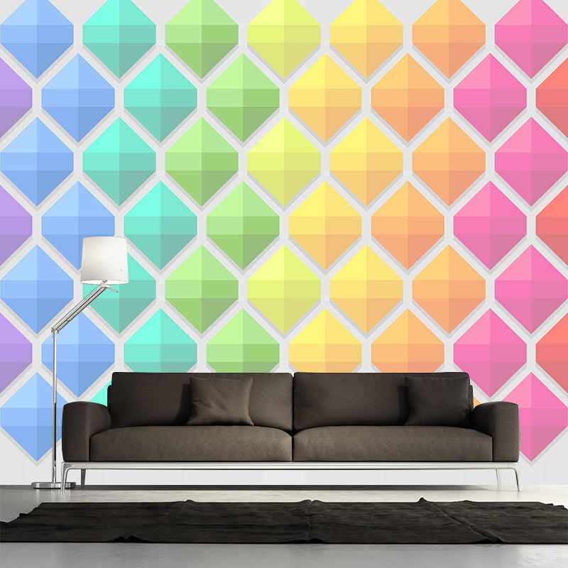 Geometry Photography Environment Friendly Wallpaper Sitting Room Mural Wallpaper
