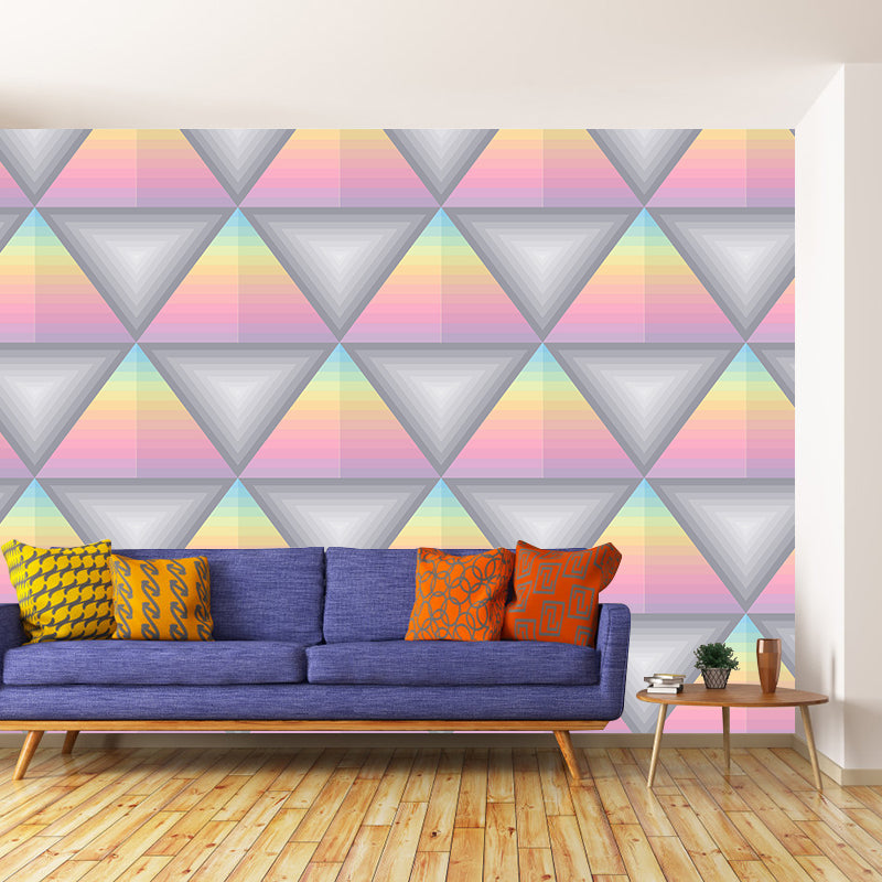 Geometry Photography Environment Friendly Wallpaper Sitting Room Mural Wallpaper