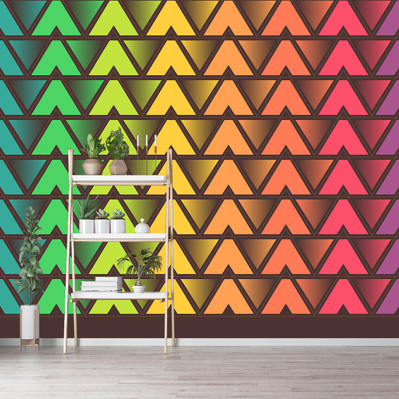 Chromatic Geometry Photography Wallpaper Drawing Room Wall Mural