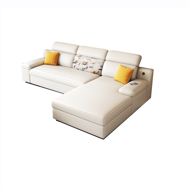 3 seat Mid Century Modern Pillow Top Arm Sofa Sewn Pillow Back Sofa