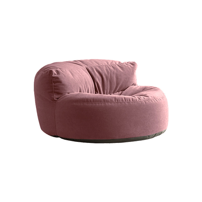 Velvet Armless Chair 34.64" L x 39.37" W x 18.89" H Accent Chair for Living Room