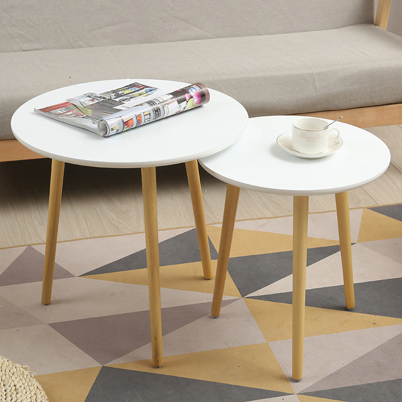 3/4 Legs Base Design Cocktail Table Wood Material Rectangular/round/triangle Coffee Table