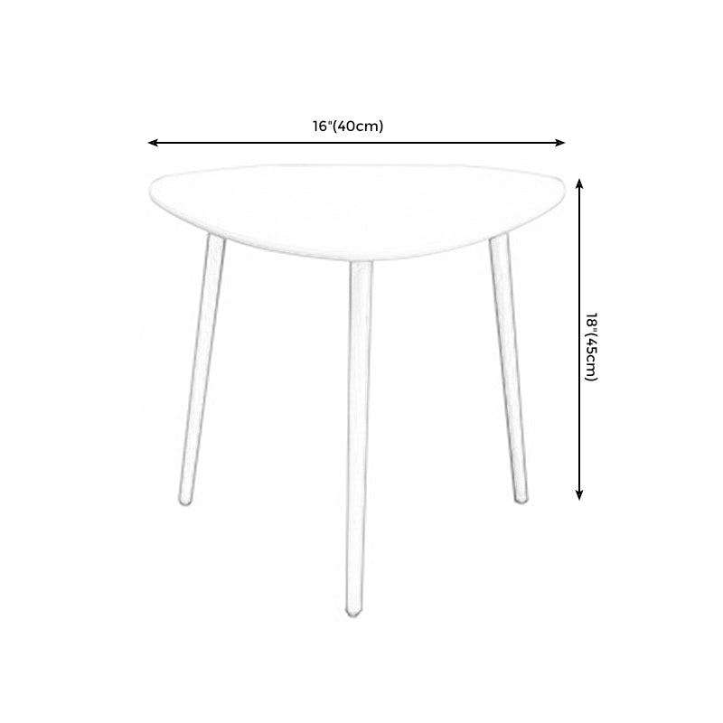 3/4 Legs Base Design Cocktail Table Wood Material Rectangular/round/triangle Coffee Table