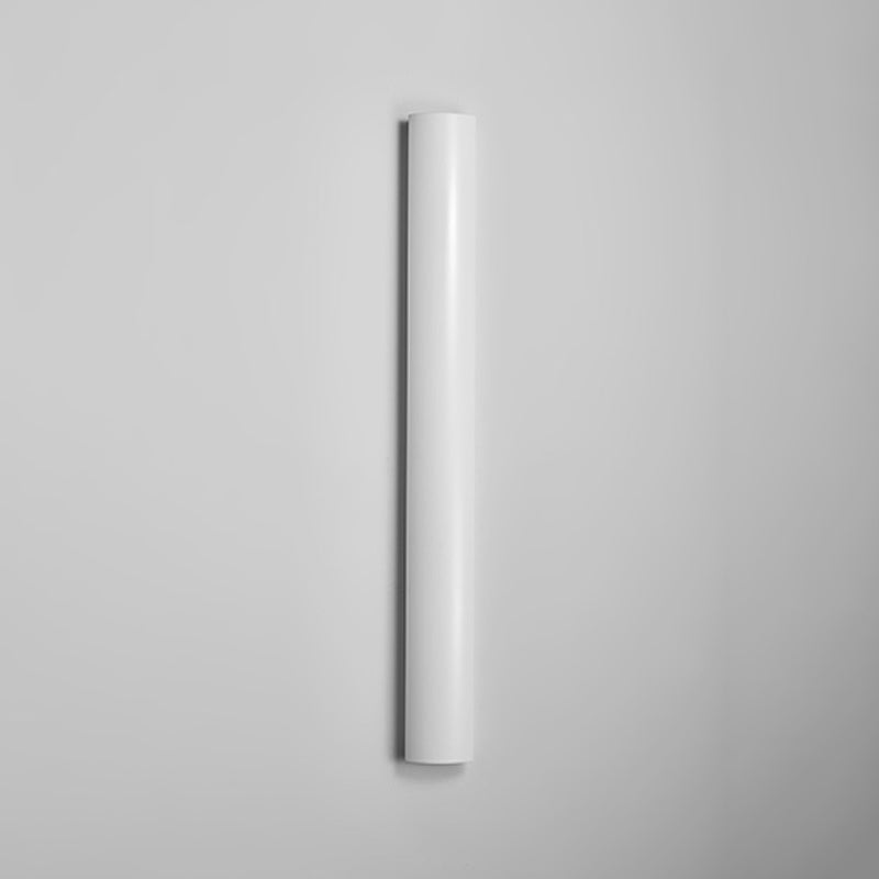 Metal Linear Shade Wall Sconce Modern Style 1-Light Wall Mount Lighting