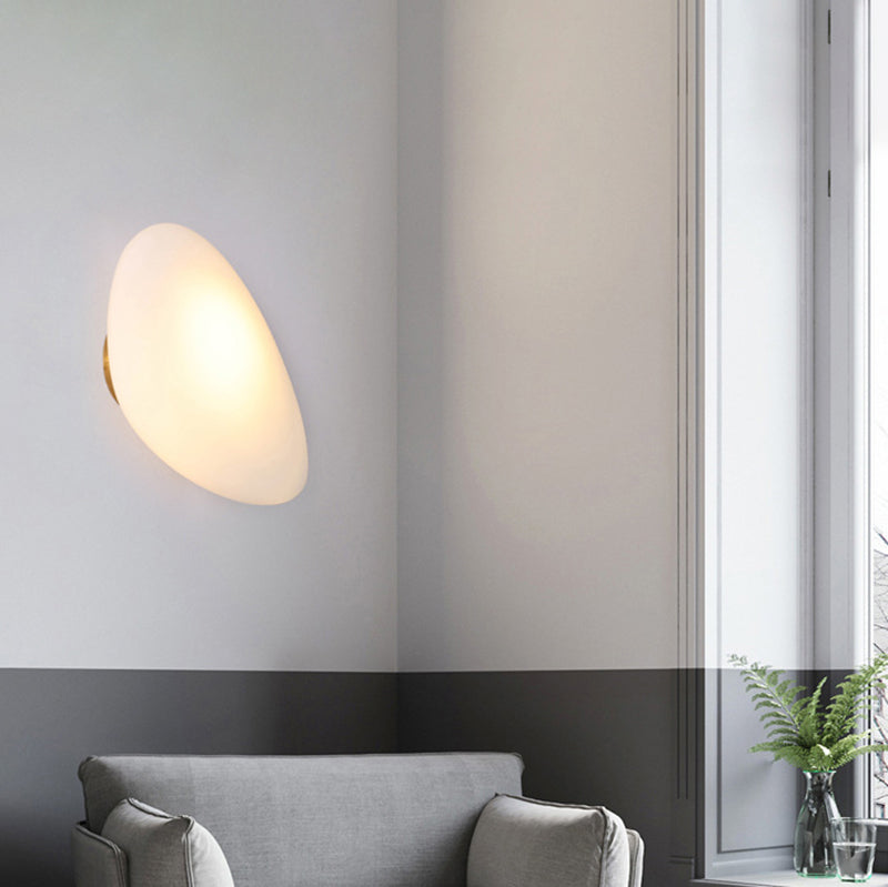 Modern Colorful Glass Wall Light Simple Wall Lamp for Dining Room