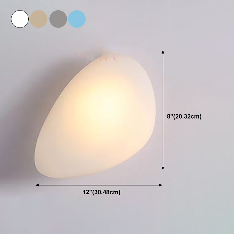 Modern Colorful Glass Wall Light Simple Wall Lamp for Dining Room