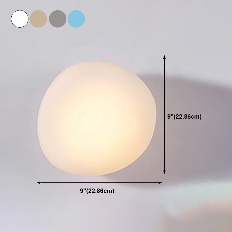 Modern Colorful Glass Wall Light Simple Wall Lamp for Dining Room