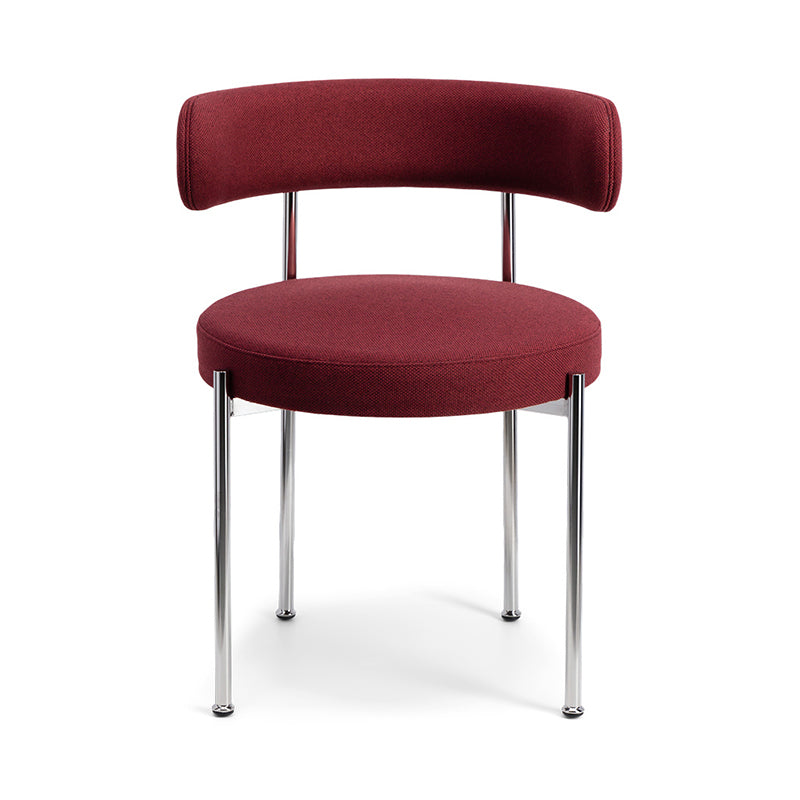 Modern Style Open Back Chair Upholstered Dining Side Chair for Indoor